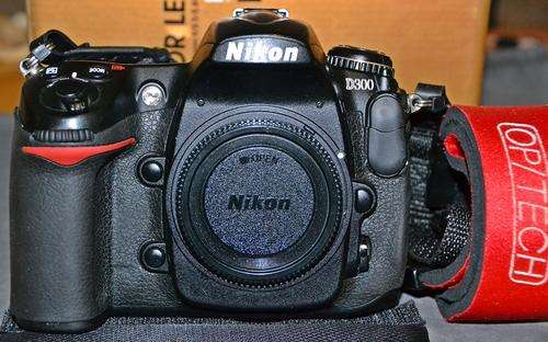 Nikon D300 body, Lens cap, Battery & charger, Neck strap. Very good condition