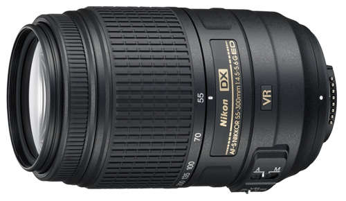 Nikon DX AF-S 55-300mm 1:4.5-5.6G ED VR lens. This item is in a spotless condition.