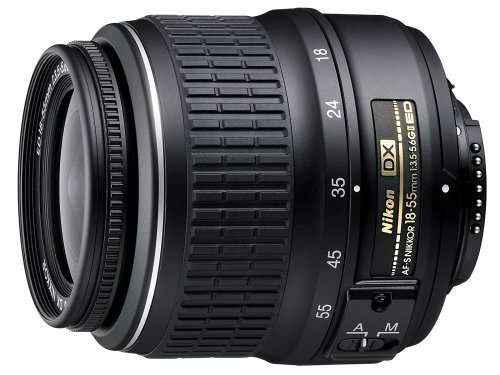 Nikon DX AF-S Nikkor 18-55 mm F1:3.5-5.6 G11 GD lens. Never used