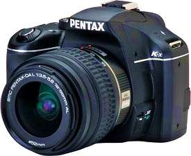 Pentax K-x DSLR with 18-55 lens, all accessories, Telephoto lens and many extras