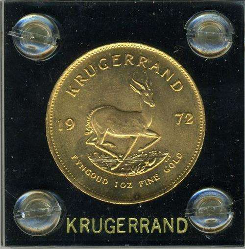1972 - 1 OUNCE KRUGERRAND - RARE UNCIRCULATED GOLD COIN