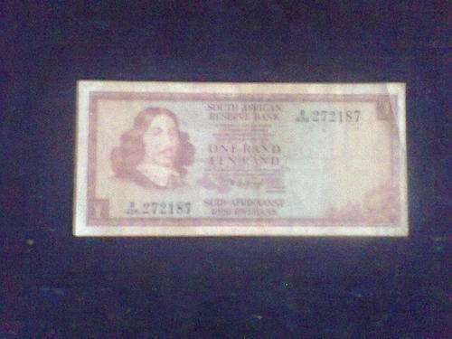 ONE RAND NOTE