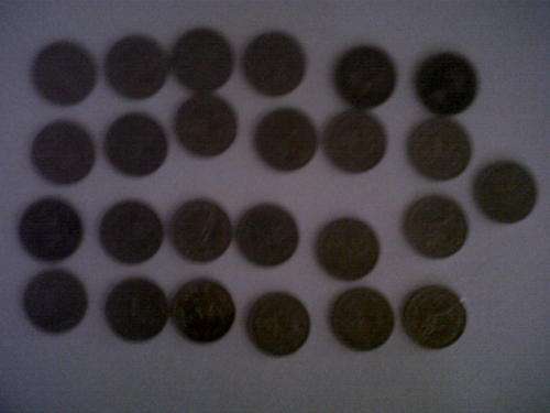 RHODESIA AND NYASALAND 25 COINS