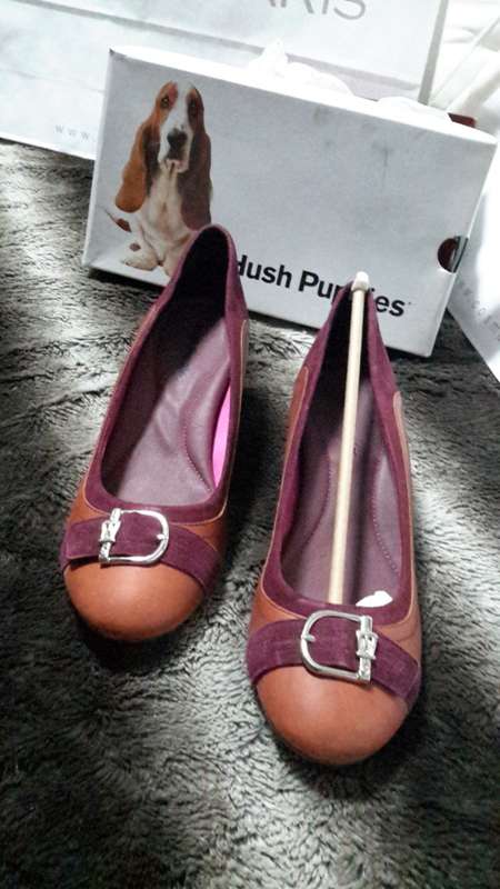 Hush Puppies Emley wedge size 6 (UK)
