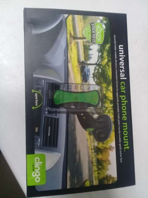 Clingo universal car phone mount