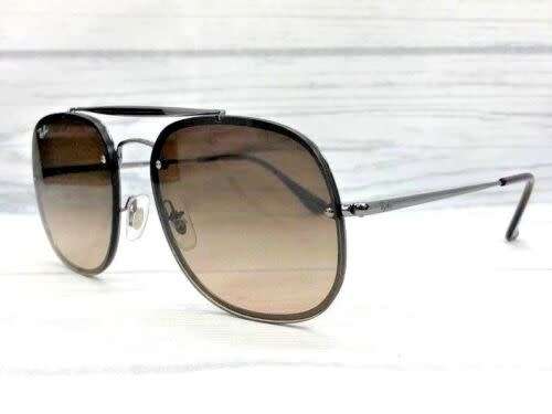 Ray Ban Gunmetal / Brown Gradient  Sunglasses