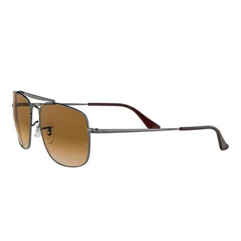 Ray Ban COLONEL  Gunmetal with Clear Gradient Brown Lens Worth R 1900