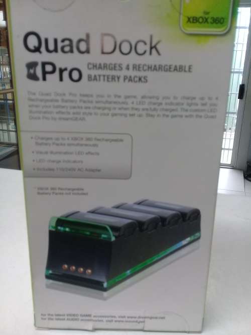 XBOX 360 4 x Battery charger (Dock pro) best value guaranteed--