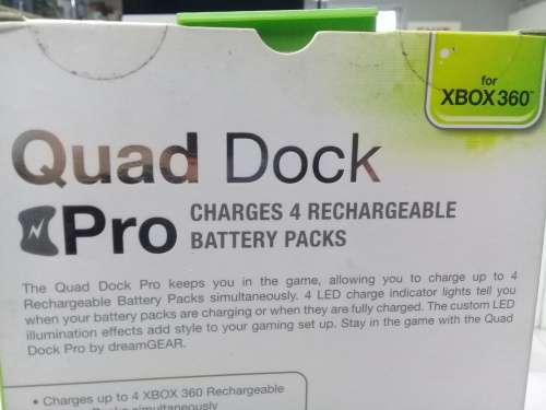 XBOX 360 4 x Battery charger (Dock pro) best value guaranteed--
