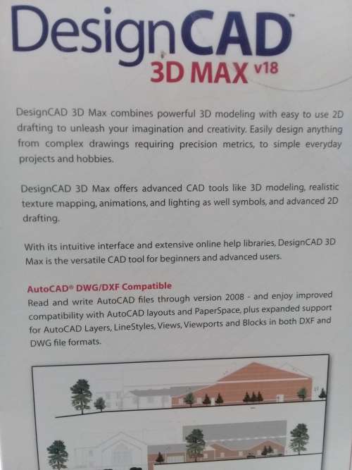 DesignCAD 3D Max v18