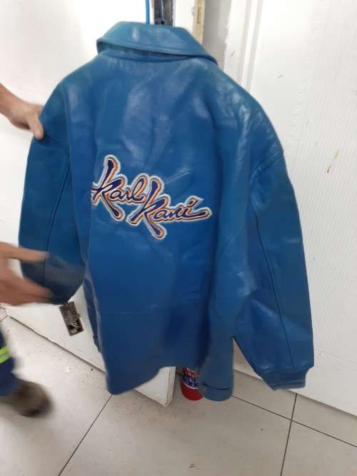 Karl Kani lambskin hockey jacket 2XL