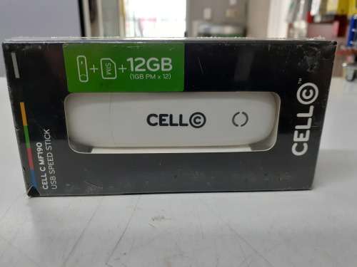 Cell c modem + data sim 1GB X 12 MONTHS