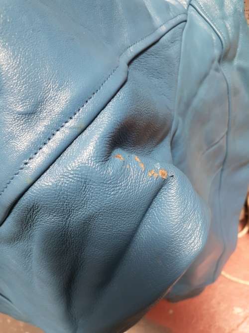 Karl Kani lambskin hockey jacket 2XL