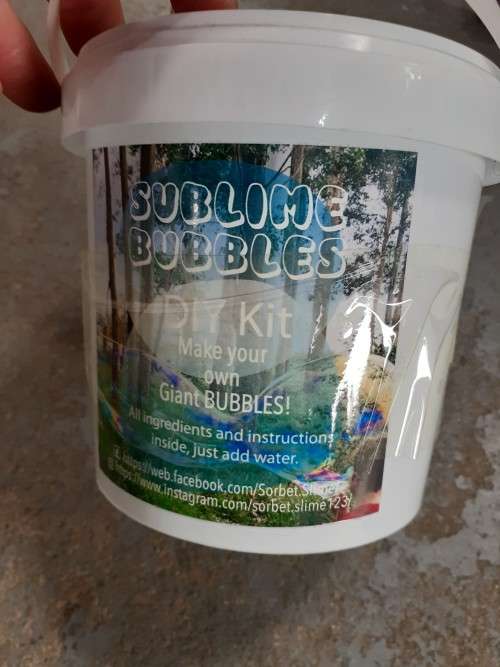 Giant Bubbles DIY kits.