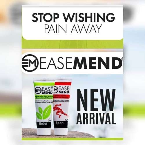 Easemend relief  Gout,arthritus,sprain rheumatism,  your sollution ( box of 24 )