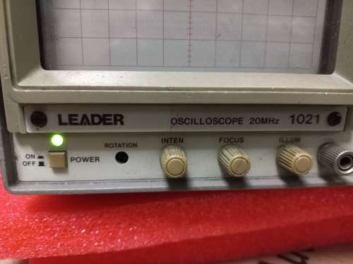 Leader 20MHz Oscilloscope 1021