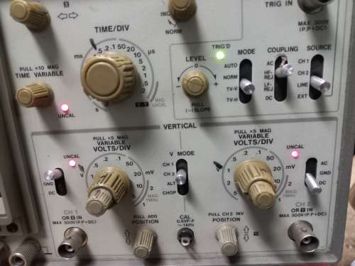 Leader 20MHz Oscilloscope 1021