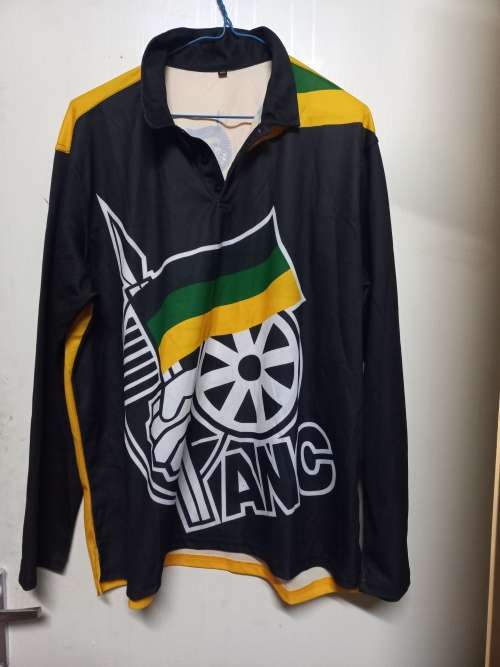 Collection of ANC T-shirts and Jacket