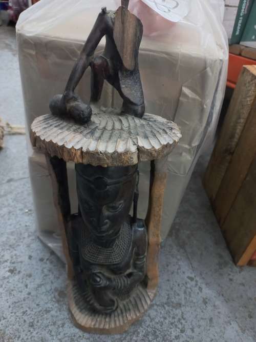 African style wooden carving