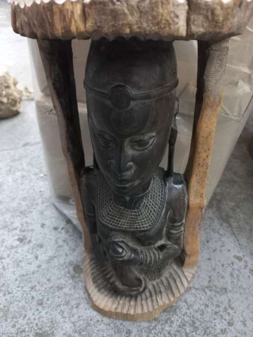 African style wooden carving