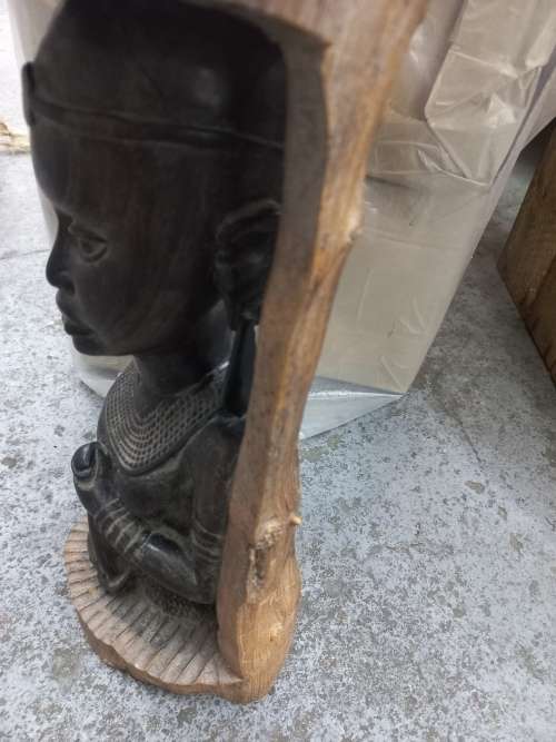 African style wooden carving