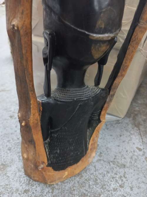 African style wooden carving