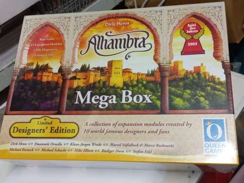 Alhambra mega box designer`s edition board game