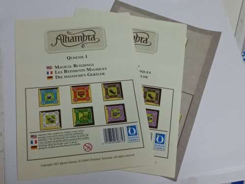 Alhambra mega box designer`s edition board game