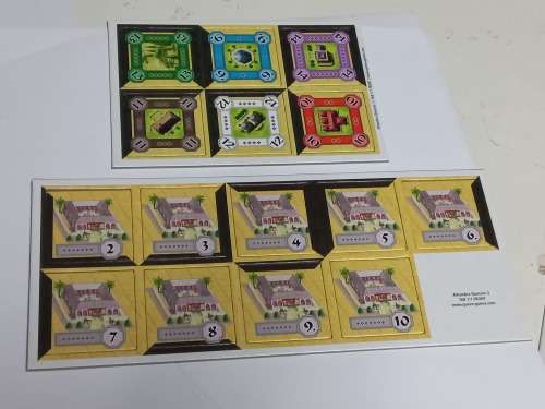 Alhambra mega box designer`s edition board game