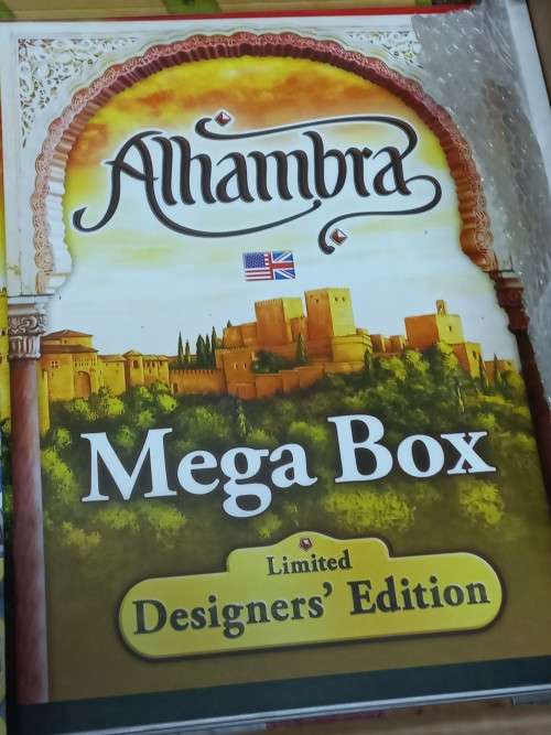 Alhambra mega box designer`s edition board game