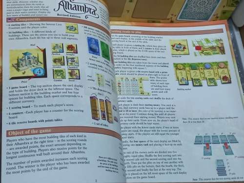 Alhambra mega box designer`s edition board game