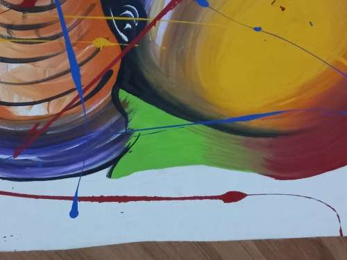 Canvas painting