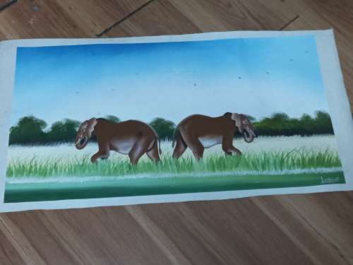 Canvas painting by original artist