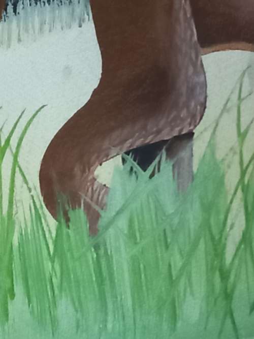 Canvas painting by original artist