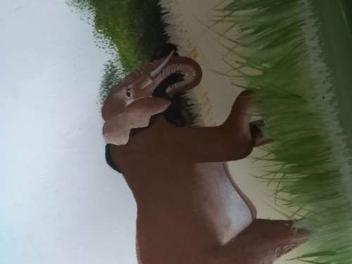Canvas painting by original artist