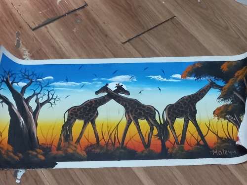 Canvas painting by original artist