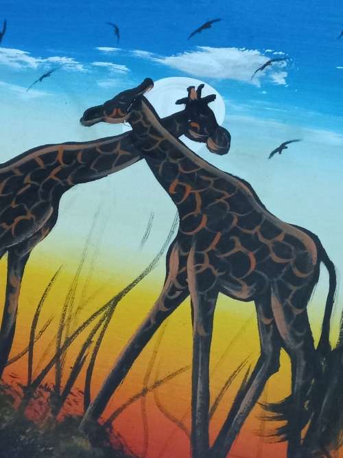 Canvas painting by original artist