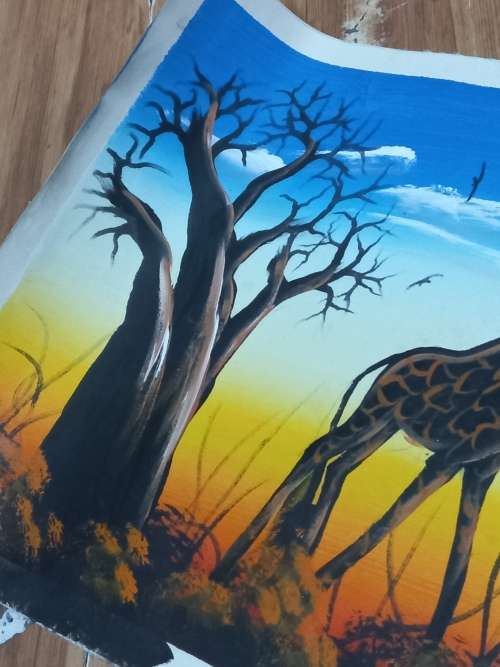 Canvas painting by original artist