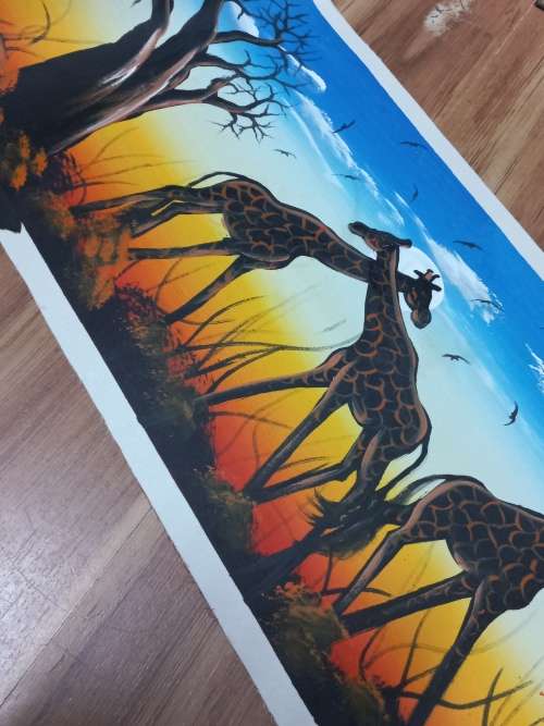 Canvas painting by original artist