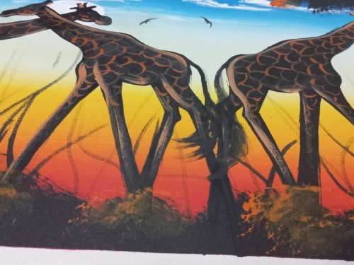 Canvas painting by original artist