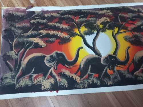Canvas painting by original artist