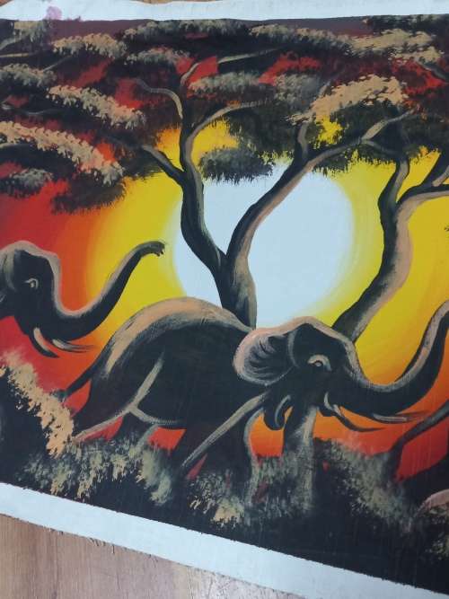 Canvas painting by original artist