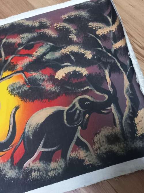 Canvas painting by original artist