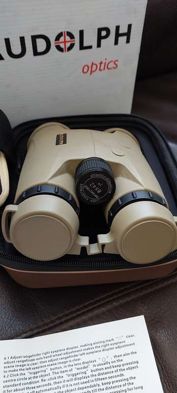 The Rudolph Optics 8x42 Binocular Rangefinder