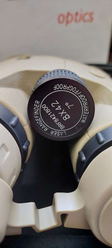 The Rudolph Optics 8x42 Binocular Rangefinder