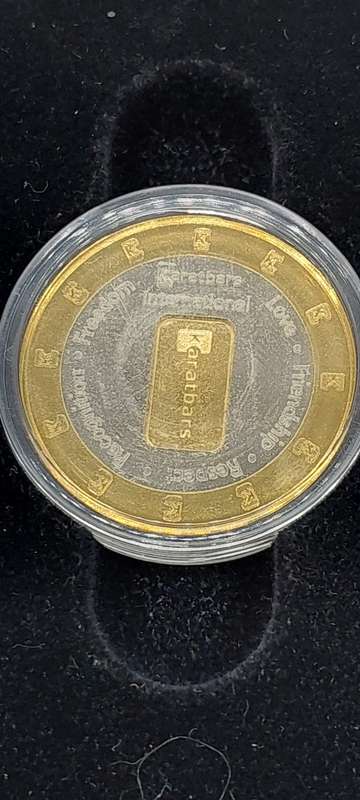 Karatbars capsulated coin + 1g classic card