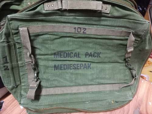 Military medical pack bag