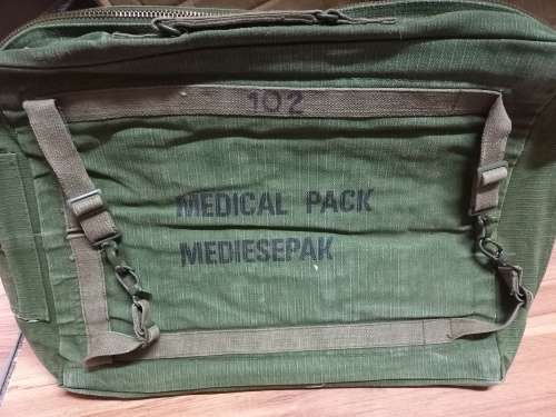 Military medical pack bag