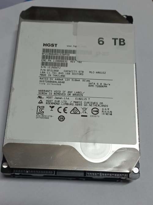 6Tb hdd