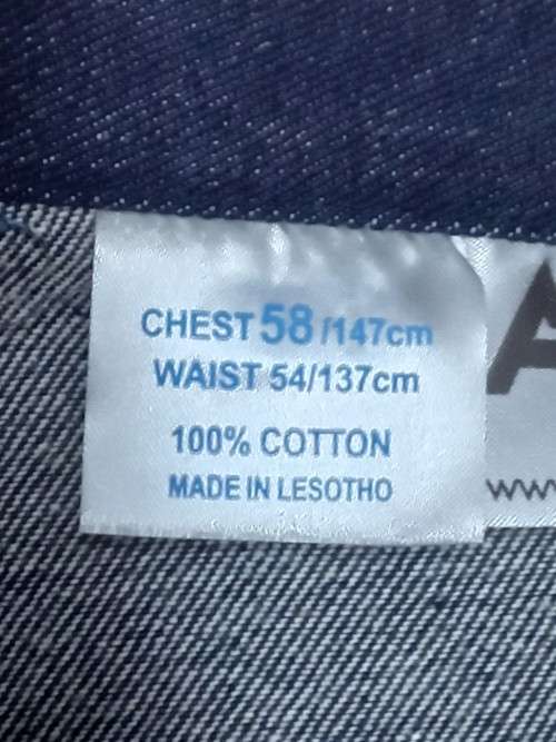 Atlas workwear jean jacket size 58